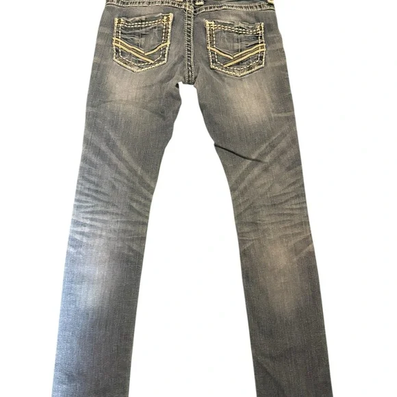 BKE Women’s Faded Blue Skinny Jeans - Picture 2 of 7